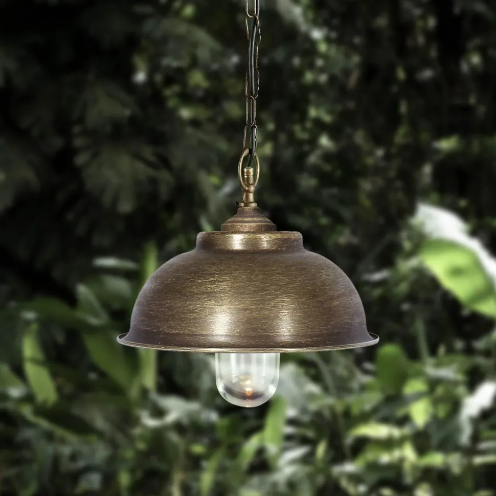 Messing Pendelleuchte Lipari