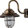 Messing Wandlampe IP64 Maritim außen wetterfest