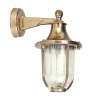 Messing Wandlampe IP64 Maritim außen Hof THISSEAS