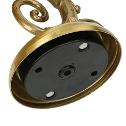 Messing Wandlampe Rustikal elegant H:28cm ANDROS