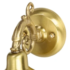 Messing Wandlampe Rustikal elegant H:28cm ANDROS