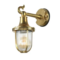 Messing Wandleuchte IP64 Maritim Terrasse THISSEAS