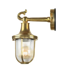 Messing Wandleuchte IP64 Maritim Terrasse THISSEAS