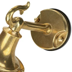 Messing Wandleuchte IP64 Maritim Terrasse THISSEAS