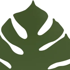 Metall Wandleuchte Grün 39 cm Blatt indirektes Licht