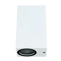 Moderne Außenlampe AALBORG Up & Down Aluminium