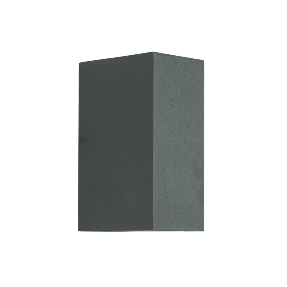 Moderne Außenleuchte Up Down Strahler Anthrazit AALBORG