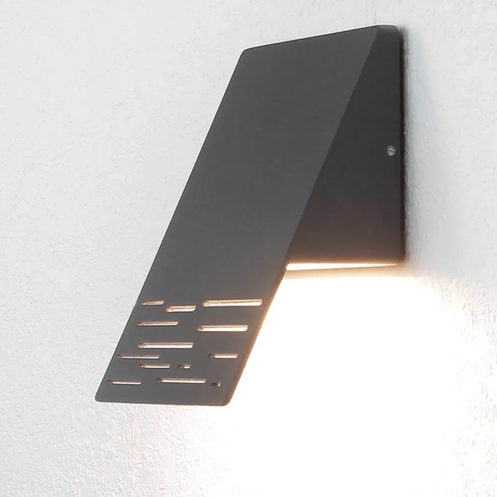 Moderne Außenwandleuchte LED anthrazit