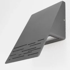 Moderne Außenwandleuchte LED anthrazit