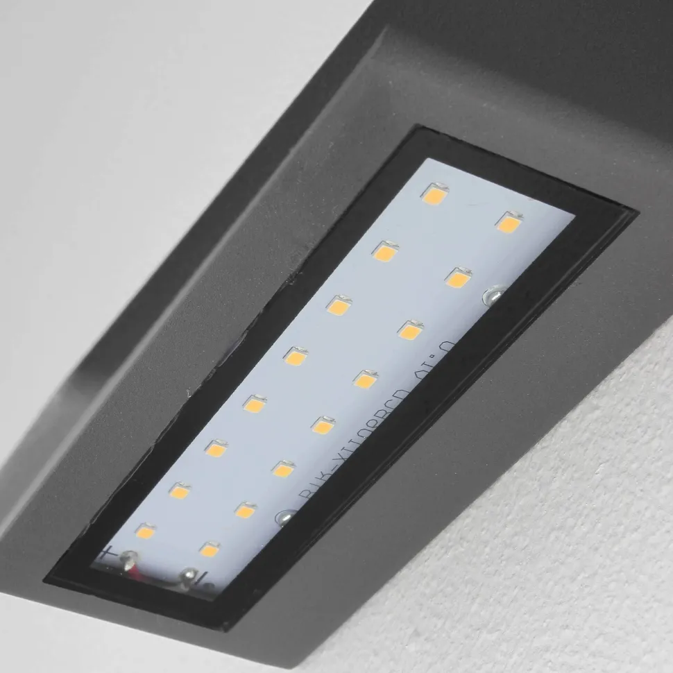 Moderne Außenwandleuchte LED anthrazit