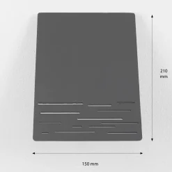 Moderne Außenwandleuchte LED anthrazit