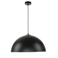 Moderne Hängeleuchte Schwarz Kupfer Ferra