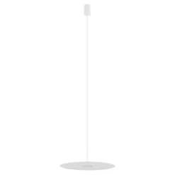 Moderne Pendelleuchte Stahl GX53 rund Ø40 cm Weiß