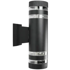 Moderne runde Außenwandlampe