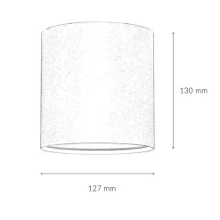 Moderne Spot Lampe Decke Schwarz Ø13cm GU10 POINT