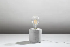 Moderne Tischleuchte Beton H:10cm Modern rund JAZLEAN