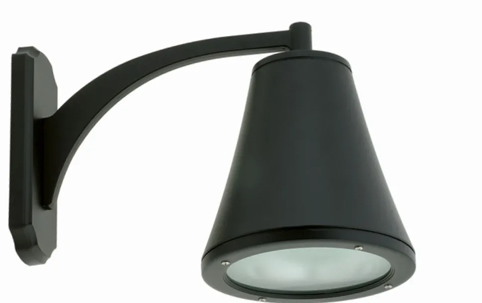 Moderne Wandleuchte Außen Schwarz E27 IP44 Außenlampe