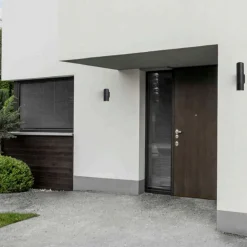 Moderne Wandleuchte Schwarz Up Down IP54 Outdoor