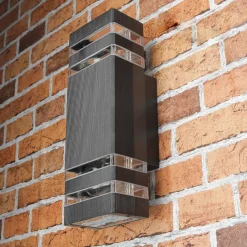 Moderne Wandleuchte Up Down für Außen E27 IP54 RIO