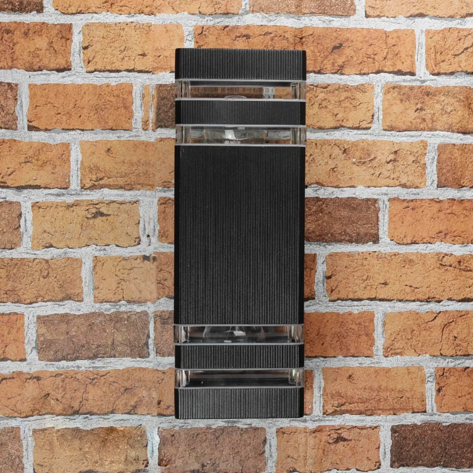 Moderne Wandleuchte Up Down für Außen E27 IP54 RIO