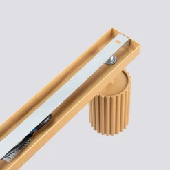 Moderner Deckenstrahler 3-flammig GU10 B: 45 cm in Gold