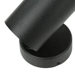 Moderner Deckenstrahler Schwarz GU10 H:13cm klein