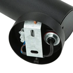 Moderner Deckenstrahler Schwarz GU10 H:13cm klein