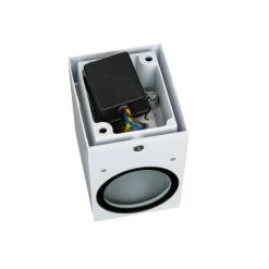 Moderner quadratischer Außen Down Strahler AALBORG