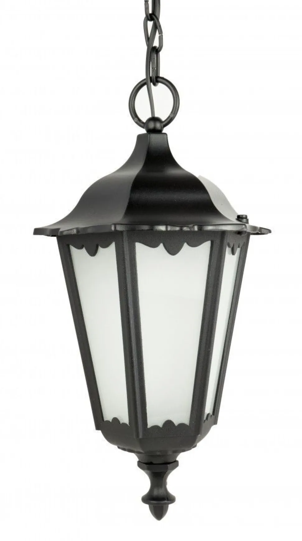 Outdoor Pendelleuchte Schwarz IP43 Rustikal DILSEN