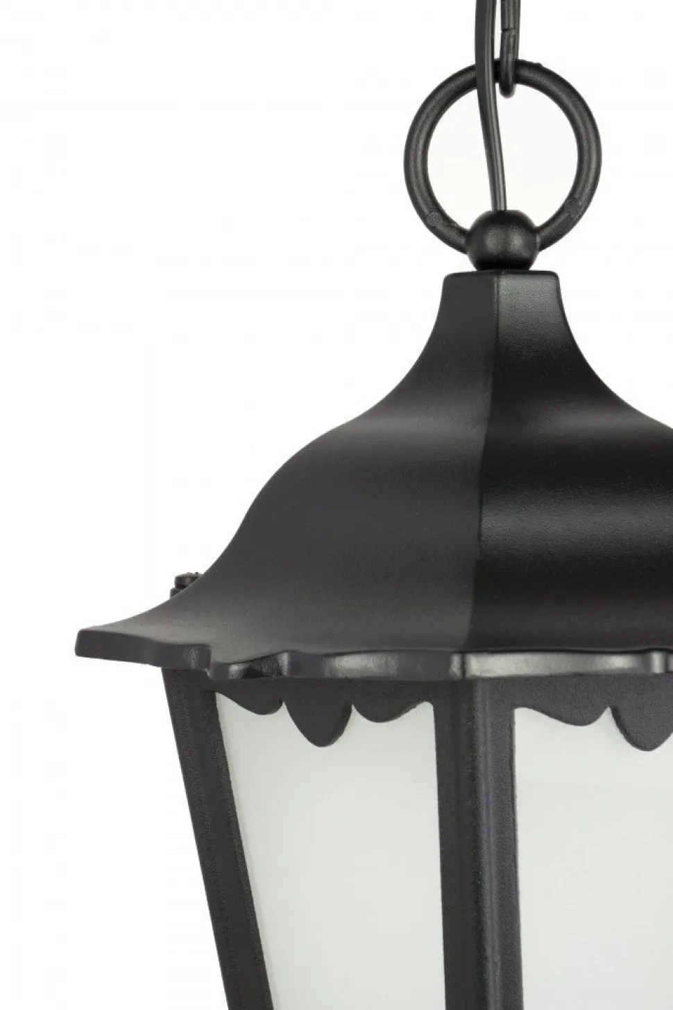 Outdoor Pendelleuchte Schwarz IP43 Rustikal DILSEN