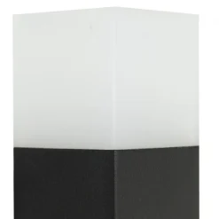 Outdoor Stehleuchte Schwarz 58cm IP44 eckig