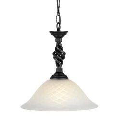 Pendellampe ANOUK Ø34cm Schwarz verstellbar Lampe