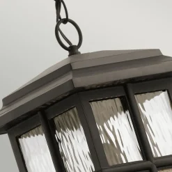 Pendelleuchte außen E27 IP44 Garten Haus Rustikal