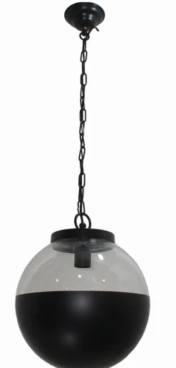 Pendelleuchte Außen IP44 rund Kugel Schirm E27 MELANTHA