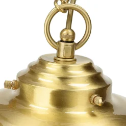 Pendelleuchte Außen Messing Glas Terrasse Ø23cm