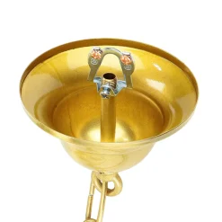 Pendelleuchte Außen Messing Glas Terrasse Ø23cm