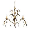 Pendelleuchte CANDELA 10 Bronze Lampe Esstisch