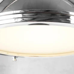 Pendelleuchte Ø45cm Industrie Wohnzimmerlampe Chrom