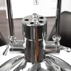 Pendelleuchte Ø45cm Industrie Wohnzimmerlampe Chrom