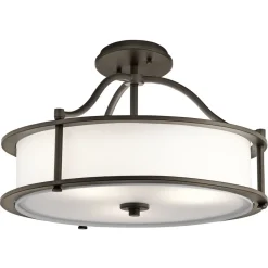 Pendelleuchte CORDA Bronze Ø46cm verstellbar Lampe