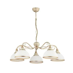 Pendelleuchte DELMARE Weiß Ø74cm Esszimmer Lampe