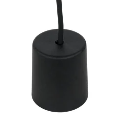 Pendelleuchte E27 Ø 18 cm Glas Orange Chrom