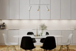 Pendelleuchte 3-flammig 80 cm breit H: max. 140 cm GU10