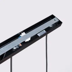 Pendelleuchte 3-flammig GU10 B: 45 cm Schwarz Modern BERTA