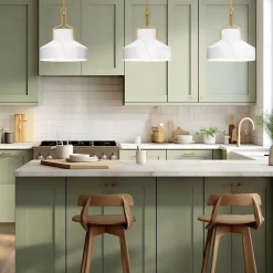 Pendelleuchte Glas Metall D: 37 cm H: max. 143,9 cm E27