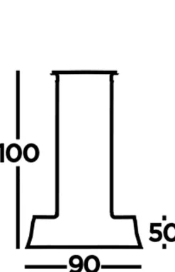 Pendelleuchte Glas Metall B: 90 cm in Messing antik 5x E27