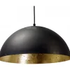 Pendelleuchte Grau Metall Gold Ø40cm Design LARINO