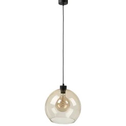 Pendelleuchte in Bernstein KALETE Esstisch Lampe