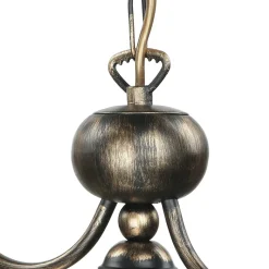 Pendelleuchte in Braun antik L:74cm Esstisch Lampe