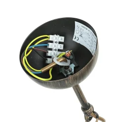 Pendelleuchte in Braun antik L:74cm Esstisch Lampe